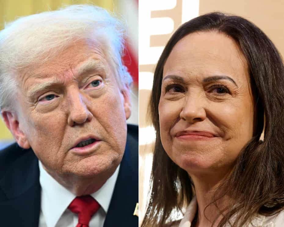 Medal may change hands, but Nobel peace prize is not Trump’s, officials say