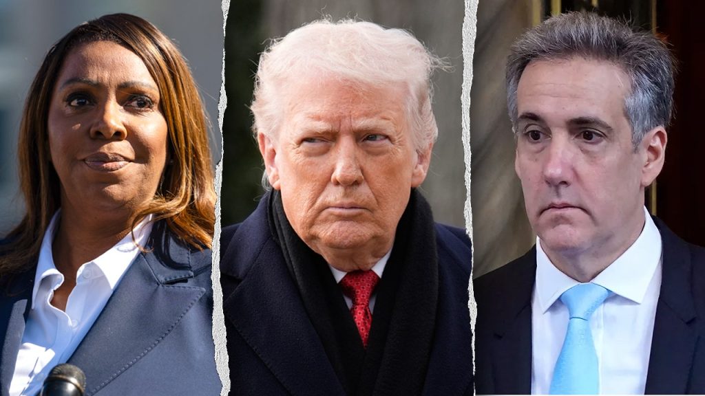 Cohen alleges coercion by Letitia James, Alvin Bragg to testify against Trump