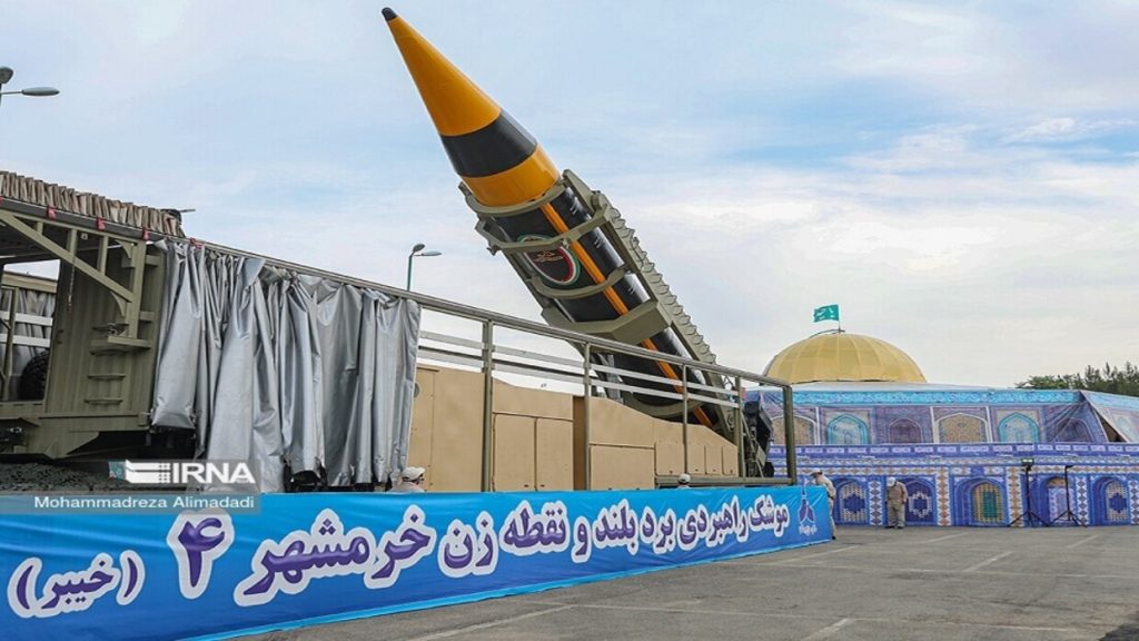 No safe place : Tehran reveals Khorramshahr-4 ballistic missile