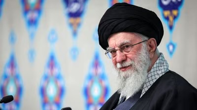 Son-in-law and daughter-in-law of Iranian Supreme Leader Khamenei reportedly killed by US-Israeli strikes. Son-in-law and daughter-in-law of Iranian Supreme Leader Khamenei reportedly killed by US-Israeli strikes.