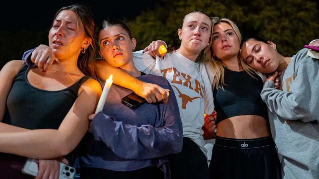 Police release ‘difficult to see’ bodycam footage of Austin bar shooting