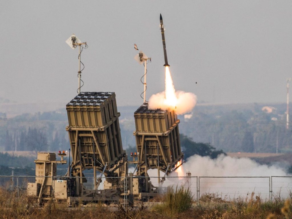 US officials reveal Israel nearly out of missile interceptors