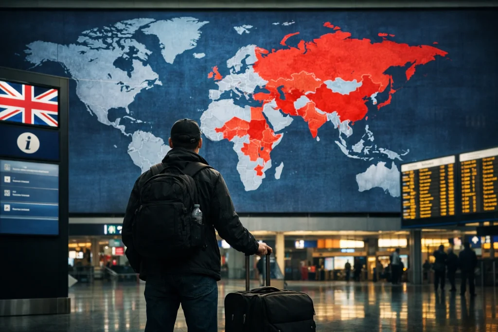 LIST: Countries where UK citizens  are advised not to travel…