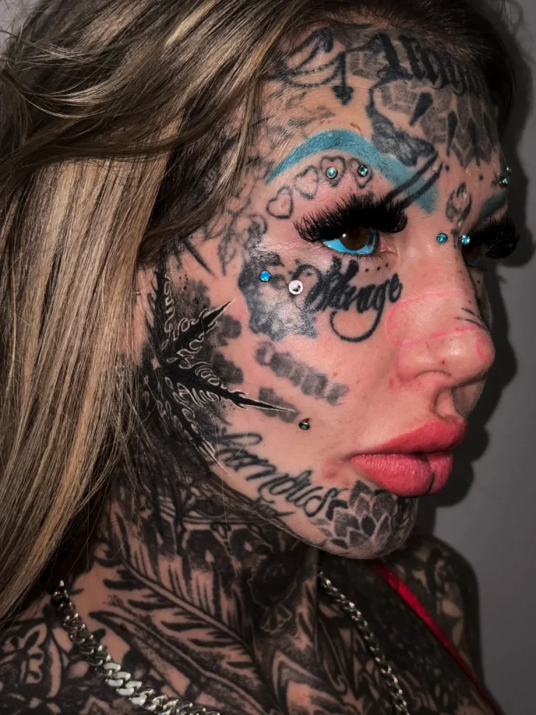 ‘Most tattooed woman’ backtracks on plan to remove ink after seeing herself with clear skin: ‘F–king despised it’