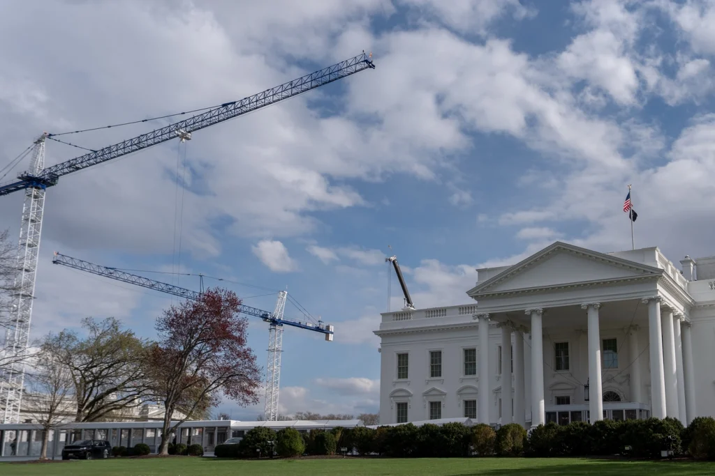 Federal judge orders Trump pause construction on White House ballroom