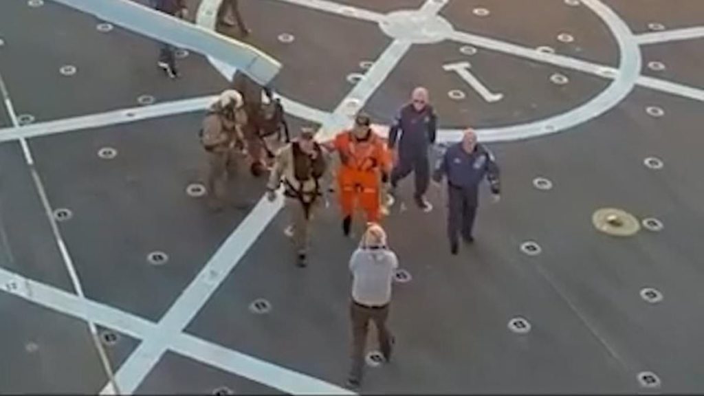 Artemis II astronauts struggle to walk after 9 days without gravity… Artemis II astronauts struggle to walk after 9 days without gravity…