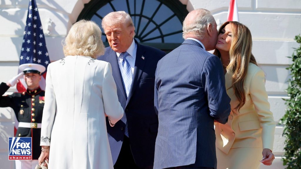 King Charles and Queen Camilla arrive for historic White House visit