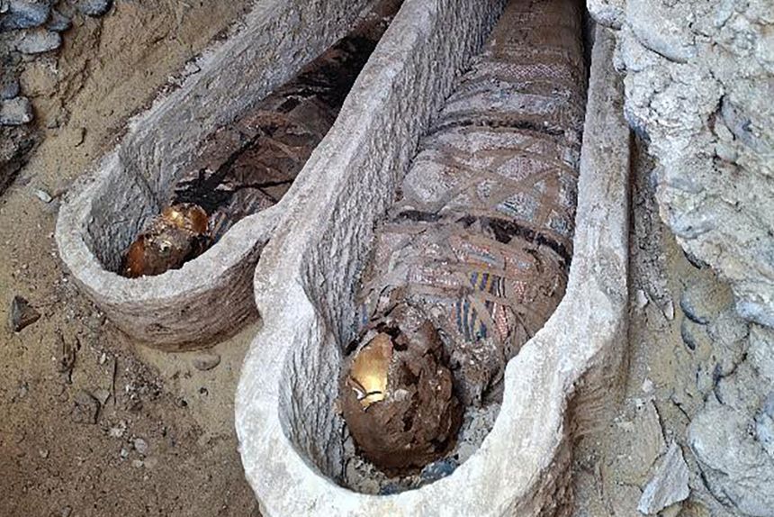 Archaeologists uncover 1,600-year-old mummy with Greek epic text