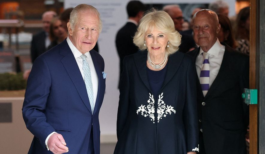 King Charles heads to Washington to repair tense U.S.-U.K relationship