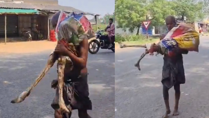 Man carries sister’s skeleton to bank to claim her 6 savings