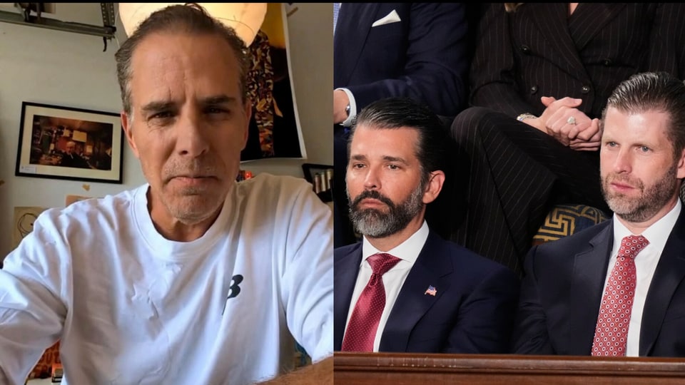 Hunter Biden challenges Don Jr , Eric Trump to cage fight