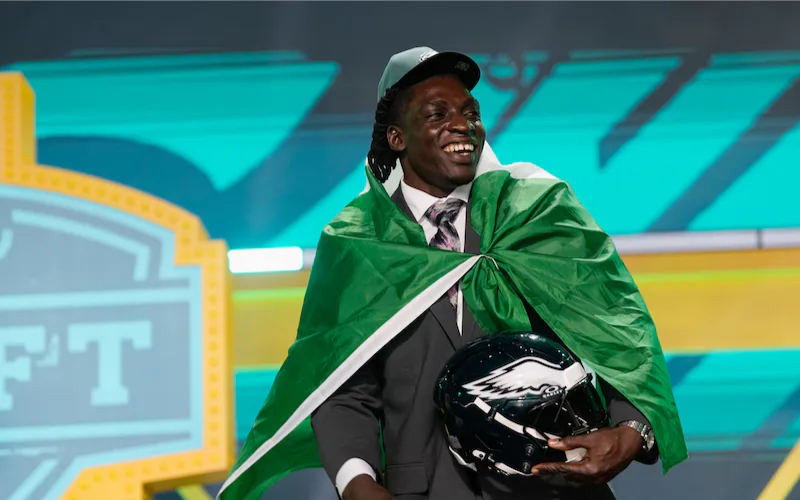 Despite never playing football, Nigeria’s Uar Bernard becomes first African pathway player drafted in NFL