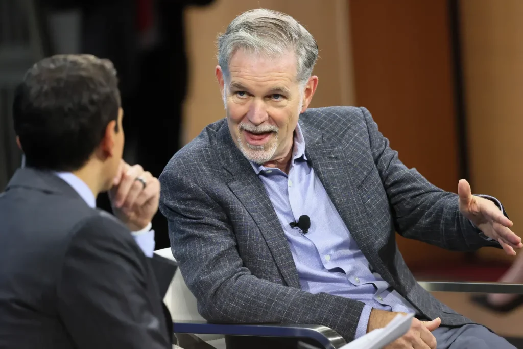 Netflix co-founder Reed Hastings makes shock exit, sending shares tumbling