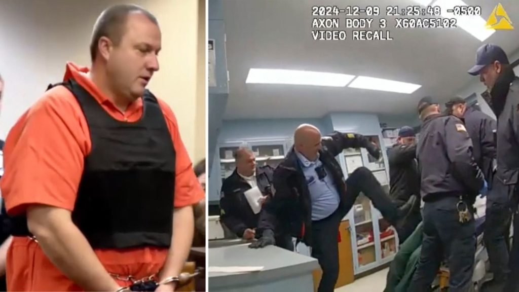 Prison guard jailed 25 years for fatal beating of inmate in New York