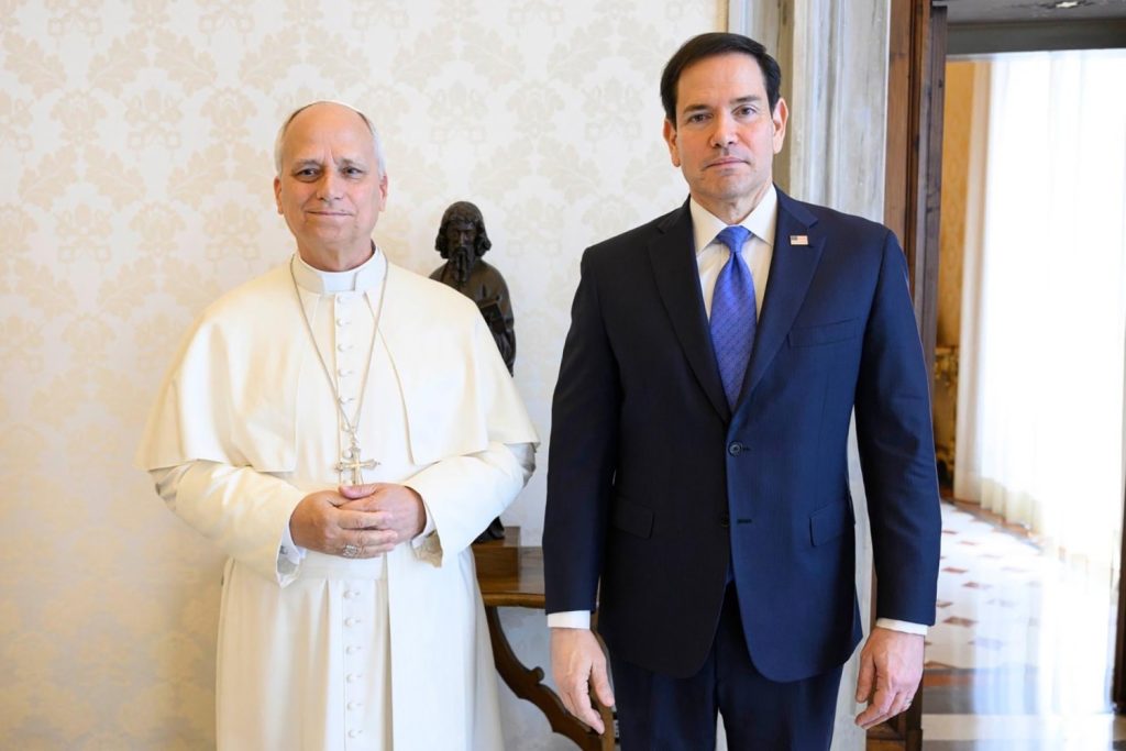 Rubio visits Rome to ease tensions between Trump and Pope Leo
