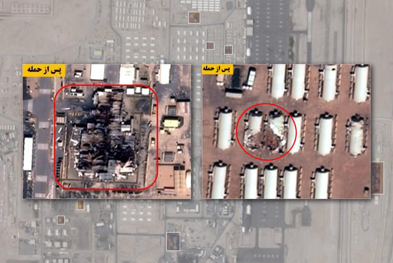 Satellite images reveal Iran struck far more U.S. military sites than officially reported