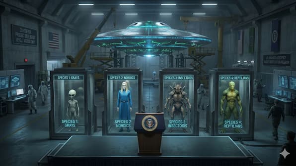 Ex-CIA scientist claims four alien species recovered from UFOs Ex-CIA scientist claims four alien species recovered from UFOs