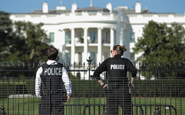 White House on lockdown after shooting ahead of Trump’s press conference