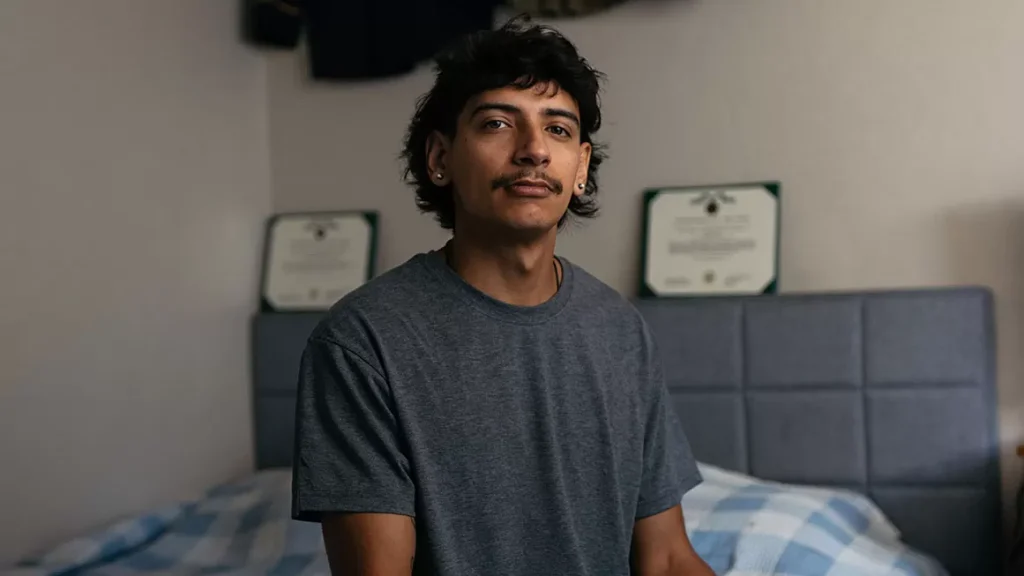 He’s a U.S. citizen and combat veteran. ICE tear-gassed, jailed, and falsely accused him. He’s a U.S. citizen and combat veteran. ICE tear-gassed, jailed, and falsely accused him.