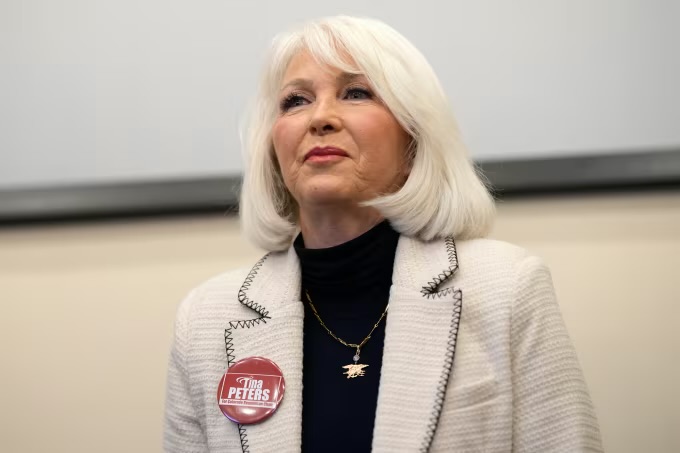 Election denier Tina Peters will get clemency after admitting she ‘made a mistake,’ Colorado’s Democratic governor says
