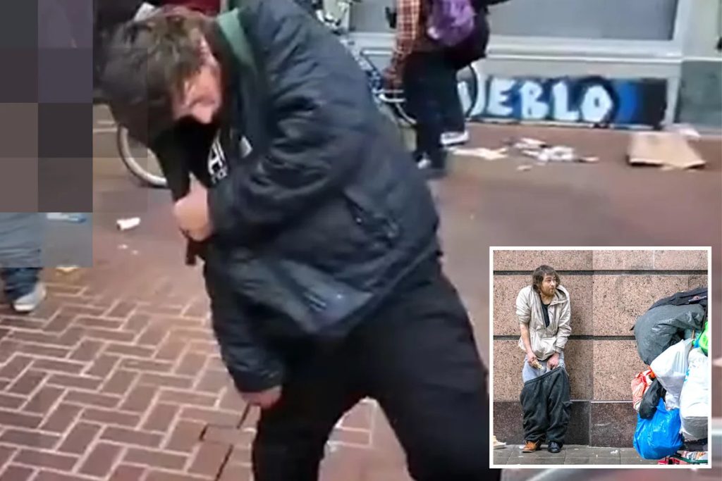 Zombie-like drug addicts caught on camera in San Francisco