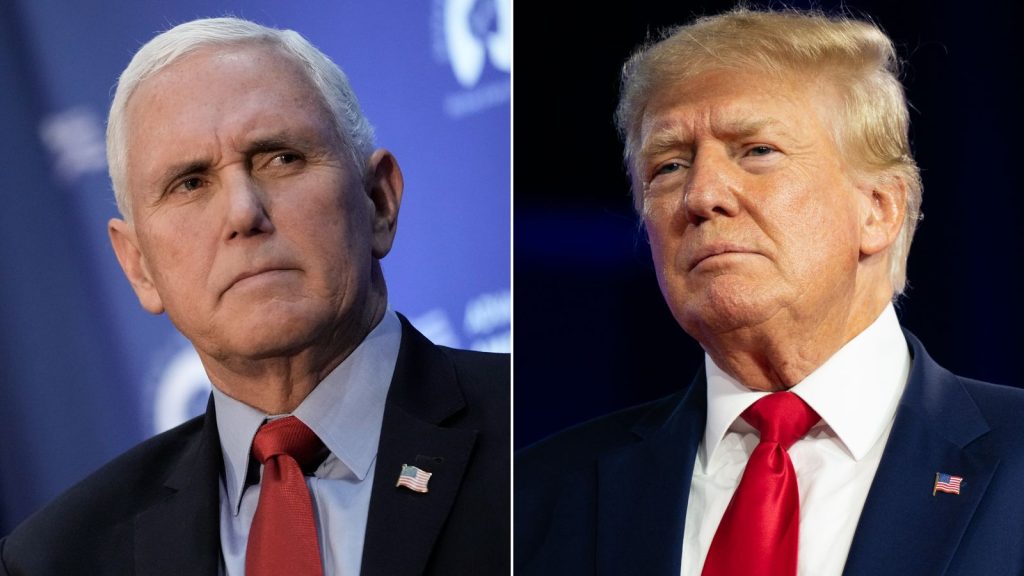 PENCE DOWNLOADS ON TRUMP…
