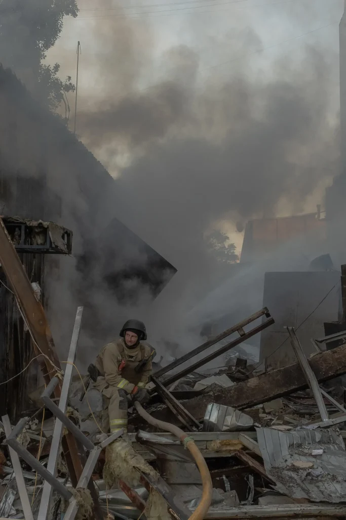Russia unleashes massive strike on Kyiv as peace hopes fade