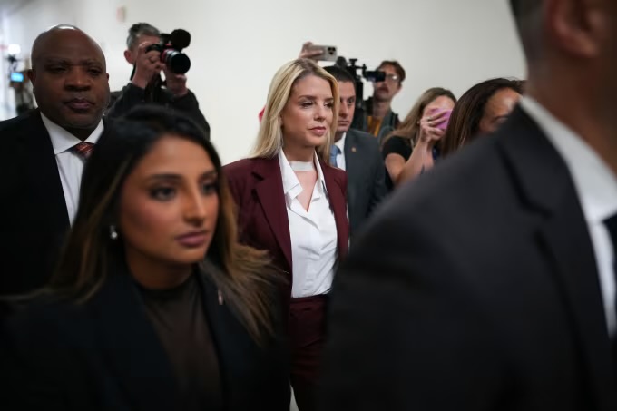 Todd Blanche was ‘in charge’ of Epstein files review, Bondi tells lawmakers