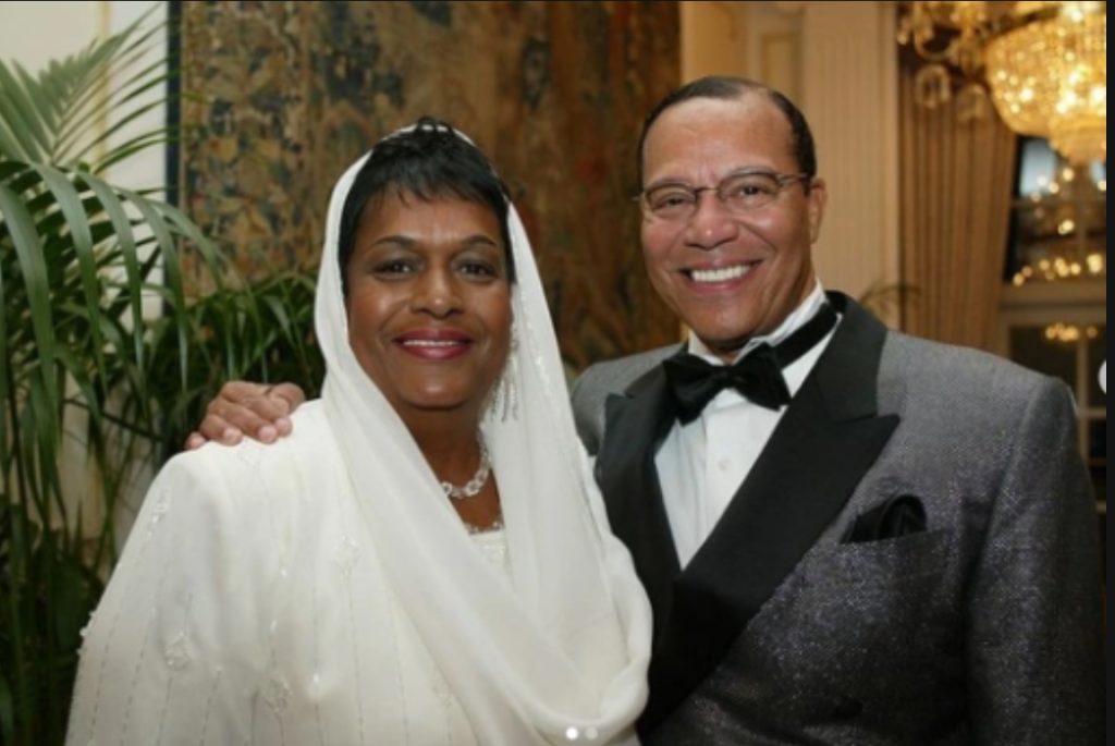 Khadijah Farrakhan, wife of Minister Louis Farrakhan, dies
