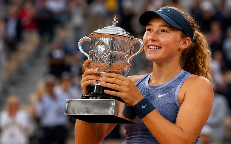 Teen star Andreeva ends Chwalinska’s fairytale run in Paris Teen star Andreeva ends Chwalinska’s fairytale run in Paris