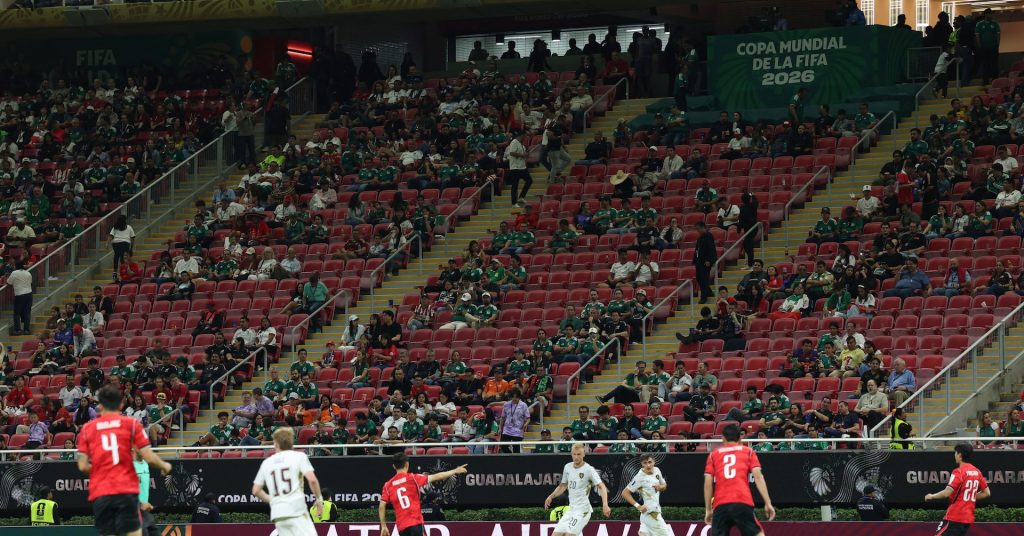 FIFA faces ticketing questions as empty seats overshadow World Cup opening day