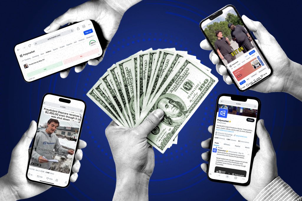 How paid influencers hype POLYMARKET odds… How paid influencers hype POLYMARKET odds…