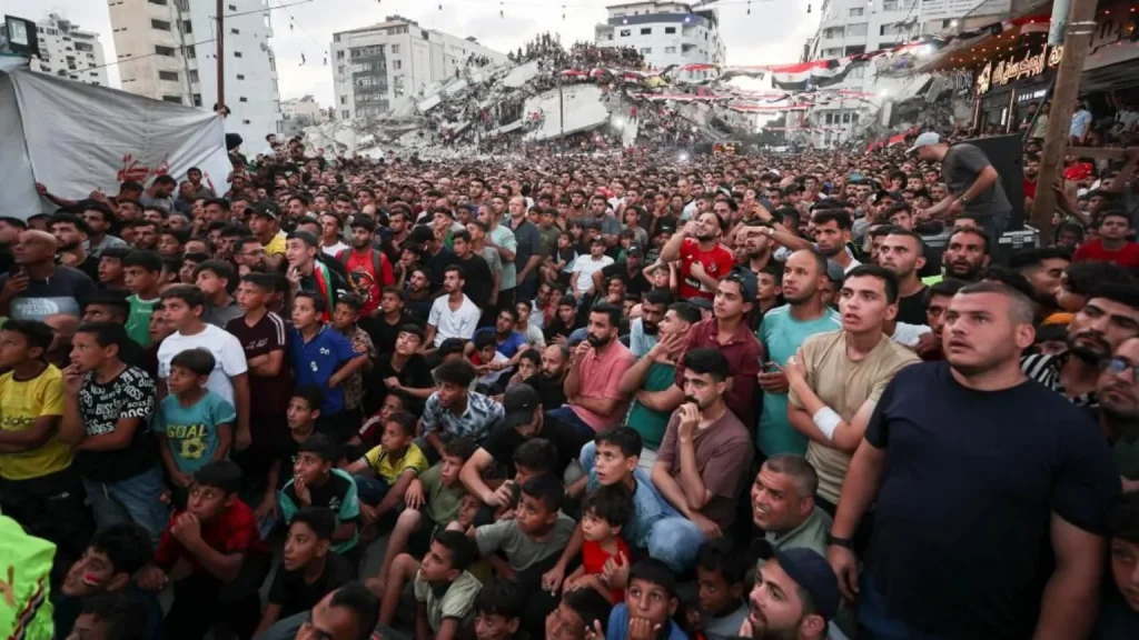 Gaza mourns World Cup screenings organiser killed in Israeli air strike Gaza mourns World Cup screenings organiser killed in Israeli air strike